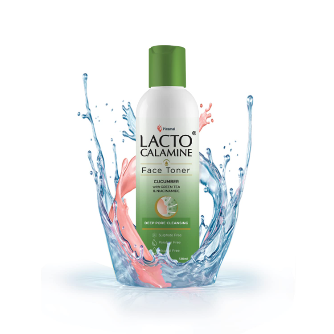 Lacto Calamine Cucumber Toner with Green Tea